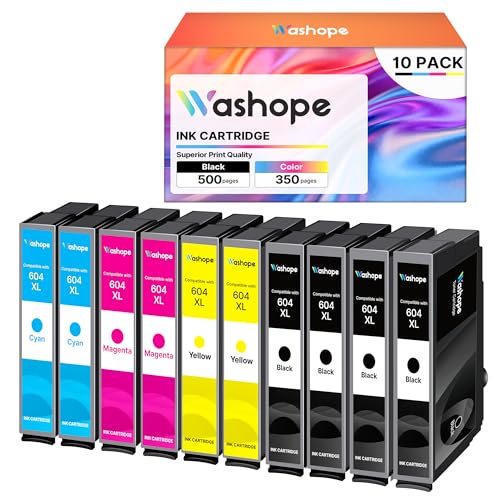 Cartuchos de tinta 604XL para teletrabajo y tareas escolares en impresoras Epson Expression