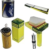 Original MANN Ölfilter QR-Parts Set 85474402 WK 5010 z C 30 135 CU 8430 HU 6004 x 9900 Original MANN-Filter Inspektionspaket SCT Motor Flush Motorspülung 11577279