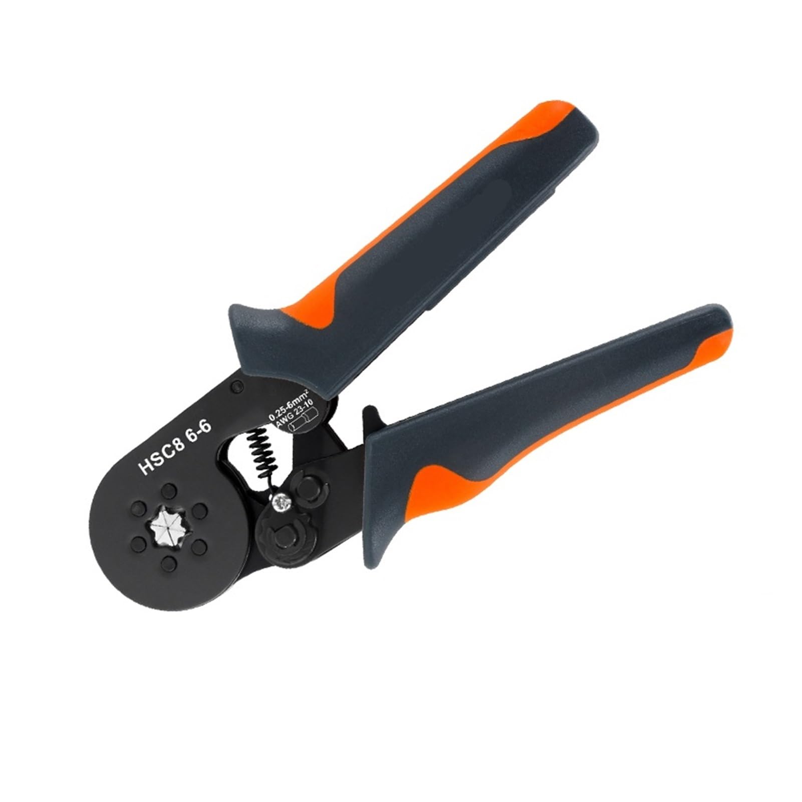 Corelix Hsc8 6-6A Tubular Terminal Crimping Tool Hsc8 6-4 0.25-10Mm² For Electrical Wiring(Hsc8 6-6A)