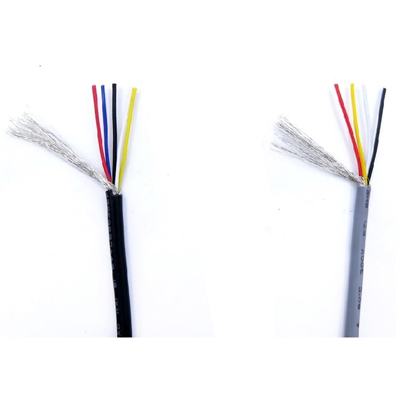 Flexibele Kabel Elektrische AudioSignaalkabel 6 7 8 10 Afgeschermde 12 Polige Koperdraad 0
