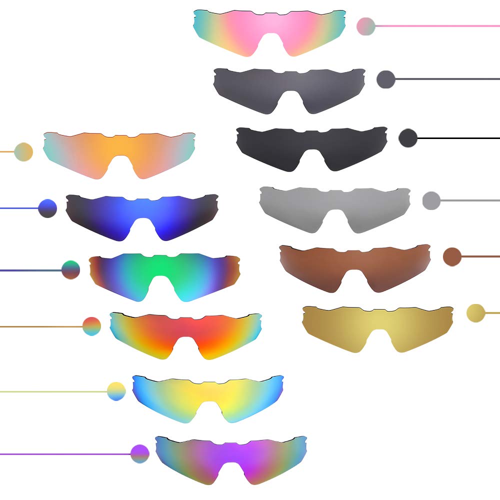 Lentes de repuesto polarizadas para gafas de sol Oakley Radar EV Path, varias opciones