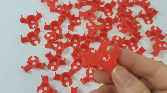 Lot De 40 Clips D'entraînement Pour Plantes, Clips En Pour Plantes Clips En Plastique Clips Lst Pour Soutien De Tige De Plantes A Faible Stress Angle De 90 Degres Style Cercle Rouge Et Vert 91587401