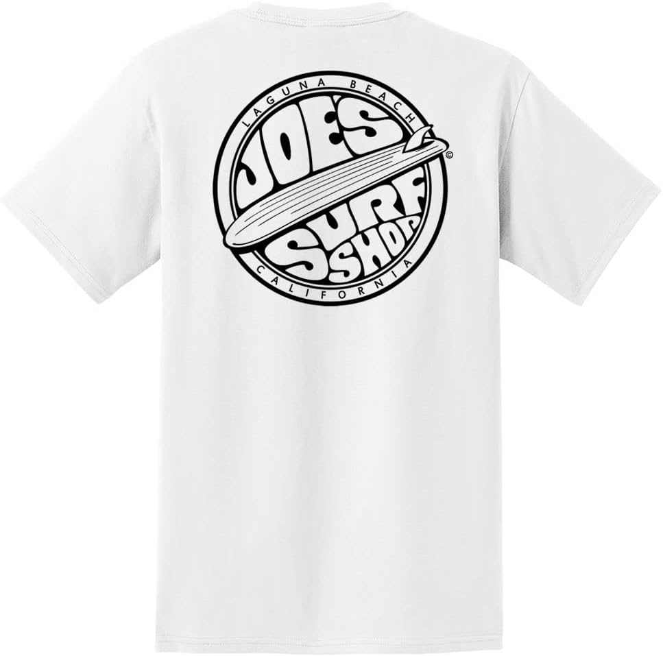 JOES SURF SHOP Men's Heavyweight Graphic Pocket Tee Collection
