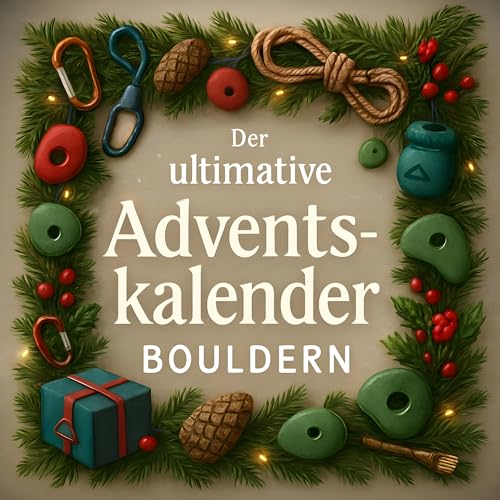 Der ultimative Adventskalender Bouldern: 24 Tage Spaß. Das ideale Geschenk