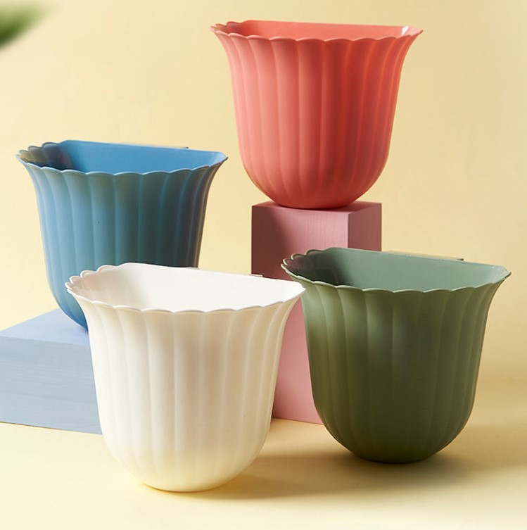 4 piezas bolsa colgante para basura pequeña rectangular miniatura 7