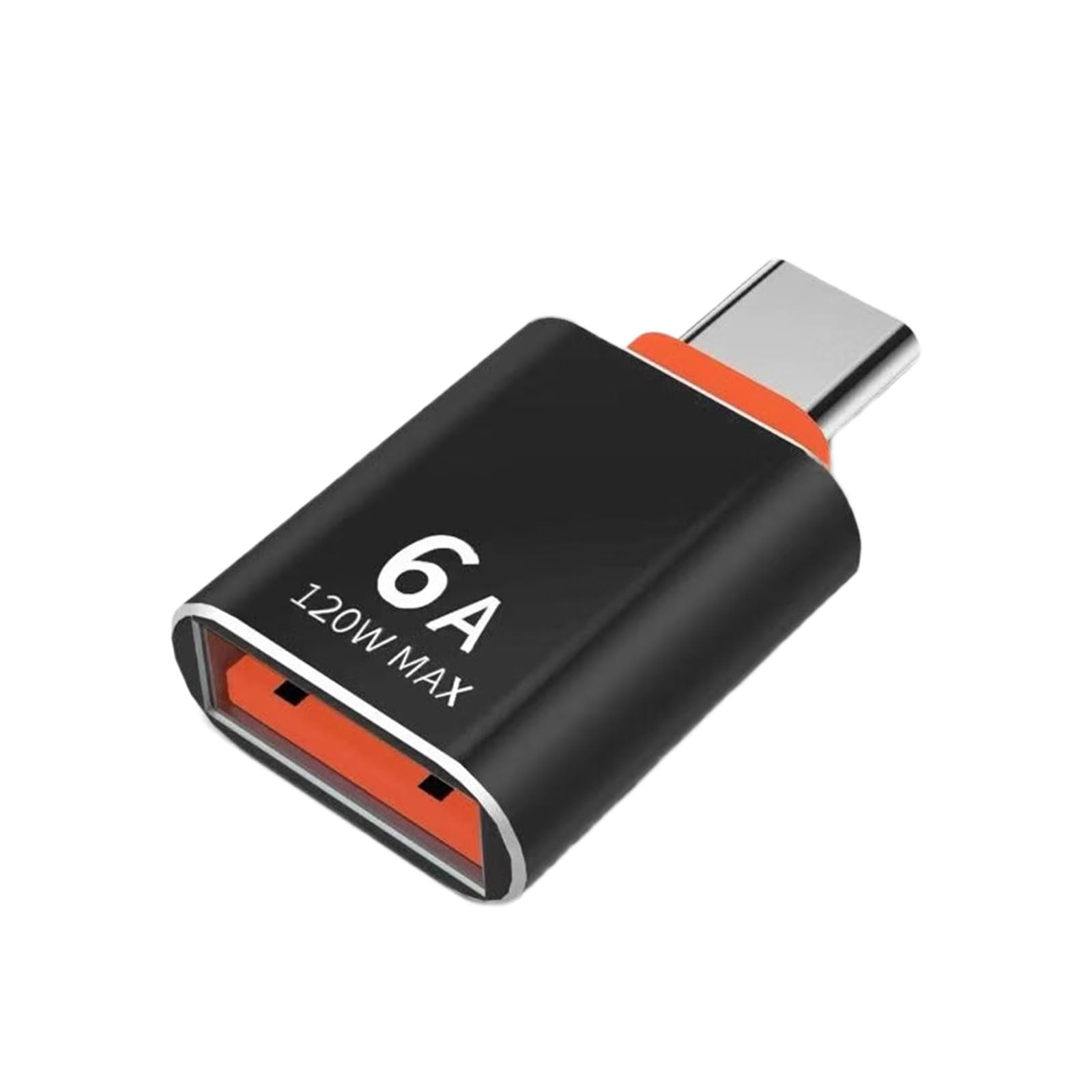 Heavy Duty Adapter Type C to USB Converter for Highly Speed Data Transmission on Traveling Reliability Connectivities Metal USB C Adapter