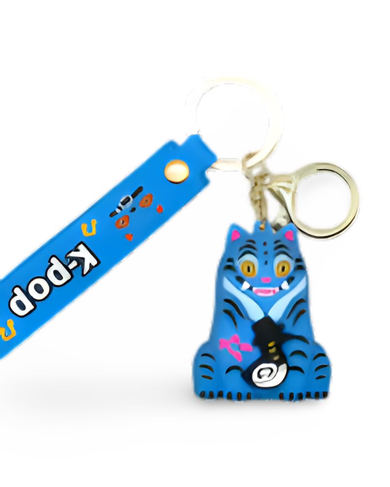 Collect-a-Bubbles K-Pop Demon Hunters Keyring/Bag Charm Figure | 15+ Years | Derpy