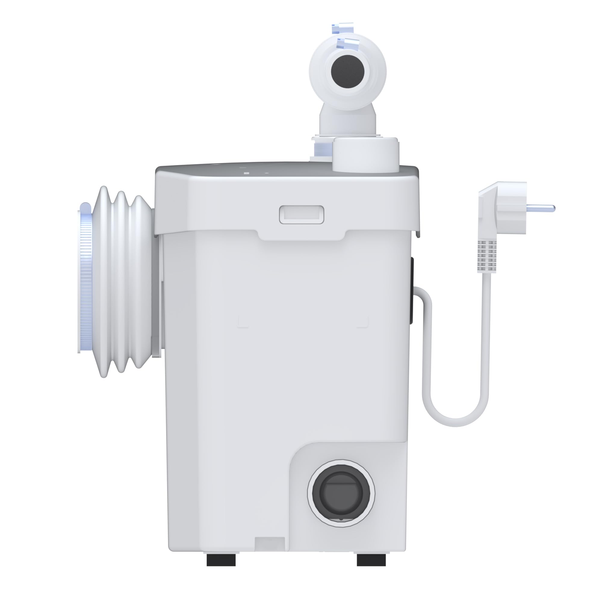SFA Sanimoueur Saniplus Up - Trituradora de inodoro para baño completo con inodoro, gran capacidad, instalación discreta, fácil mantenimiento, 52,6 x 23,5 x 32,9 cm - 400 W - Made in France