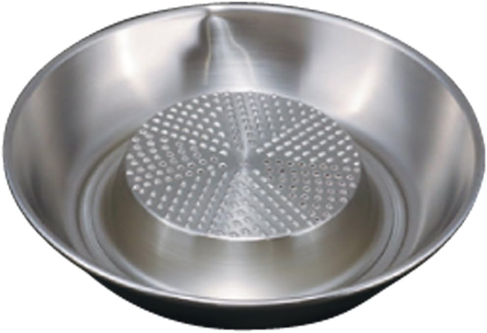 Yamashita Kogei 18-8 Round Versatile Safety Grater, Fine