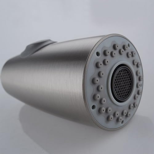 Miniatura 3 de Weirun Grifo de cocina Cabezal de pulverización extraíble 12 pulgada IPS Pieza de repuesto, níquel cepillado