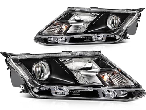 LBRST Headlight Assembly Fit 2010-2012 for Fusion Driver & Passenger Side Headlight FO2503273