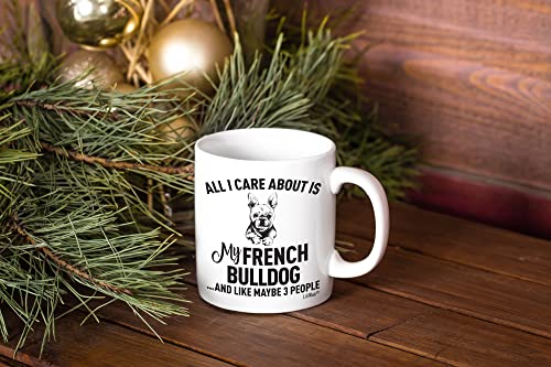 French Bulldog Mom Gifts Mug For Christmas Women Men Dad Decor Lover Decorations Stuff I Love French Bulldog Coffee Accessories Talking Art Apparel Funny Birthday Gift Products Dog Coffee Cup Mugs #TOP4