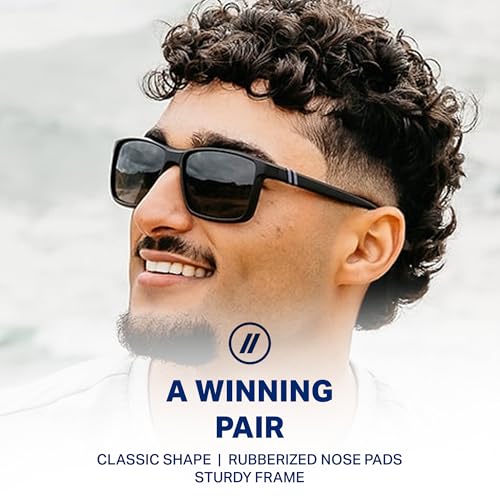 Image of Blenders Eyewear Mesa - Polarized Sunglasses - Modern Wraparound Frames - 100% UV Protection - For Men & Women