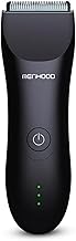 MENHOOD Men's WaterProof Cordless Grooming Trimmer for Men, Suitable for Beard, Body Private Part Shaving, Head and Pubic Hair, 150min Run Time (Black)