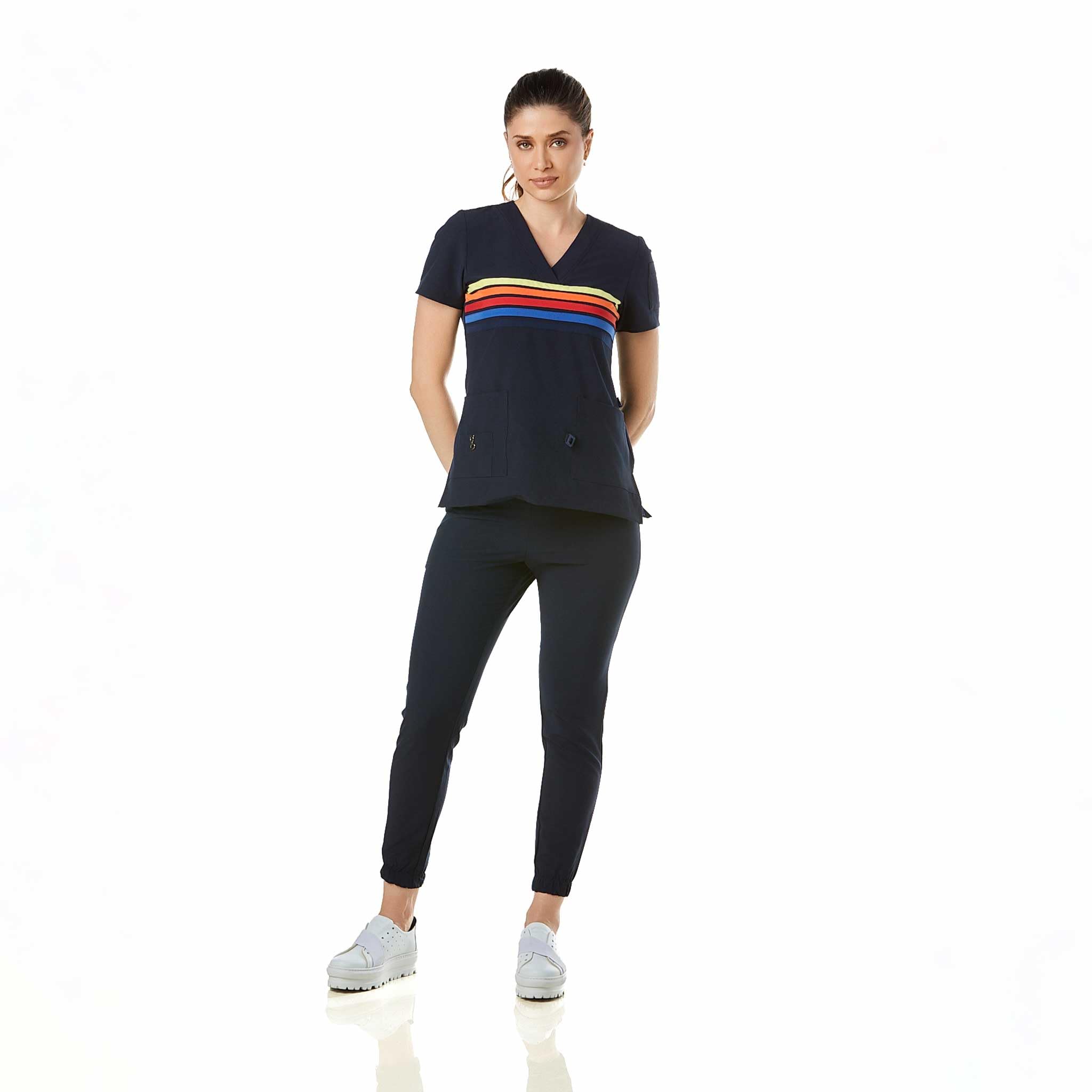 GALLANTDALE Conjunto de uniforme médico Uniforme Sanitario Pijama Quirurgica Amalfi
