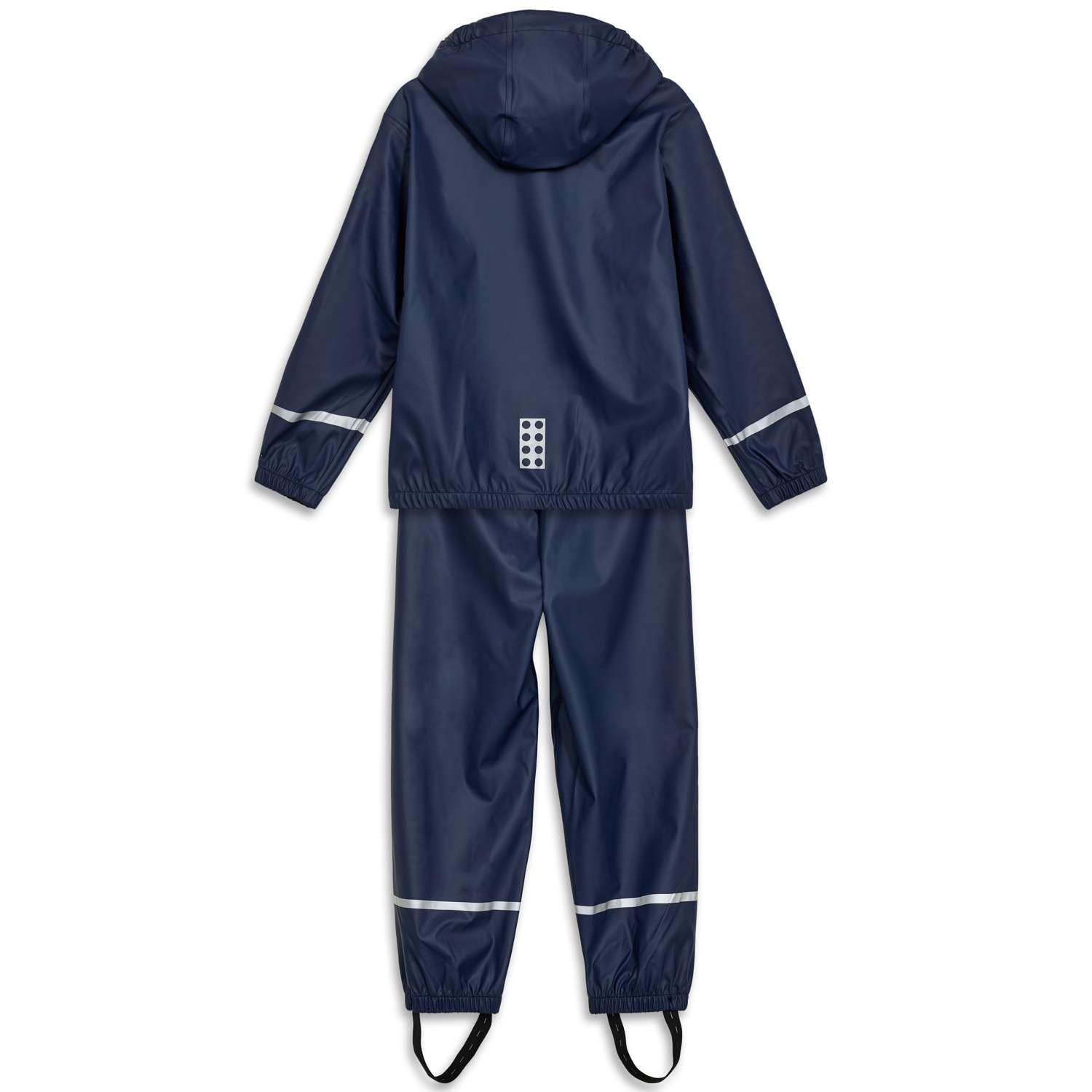LEGO Wear Unisex Lego Wear zestaw przeciwdeszczowy 11010041 spodnie przeciwdeszczowe, 589., 104 cm