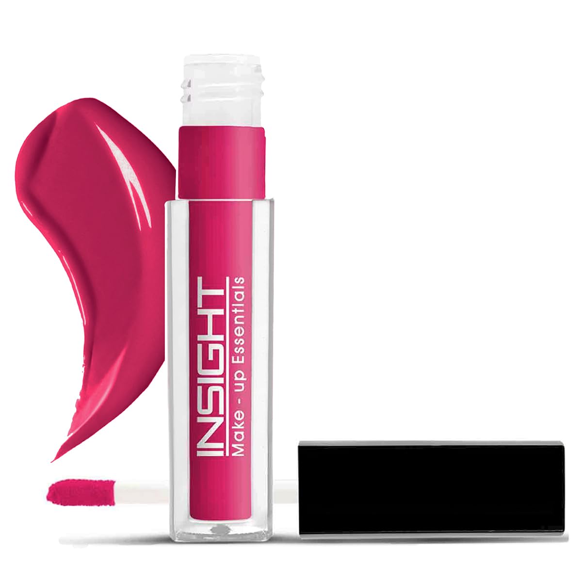 INSIGHT Non Transfer Liquid Lipstick- Satin Rose| Waterproof| Matte Finish| Transfer & Smudge Proof| Lightweight| 12 Hr Wear| Highly Pigmented 4 ml