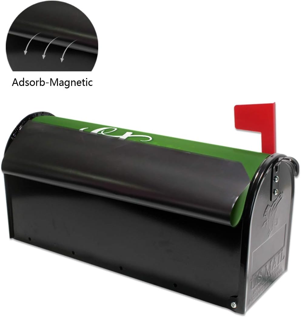 WOOR St Patrick's Day Magnetic Magnetic Mailbox Cover Standard Size for Garden Yard Outdoor Decorations-18 x 20.8"
