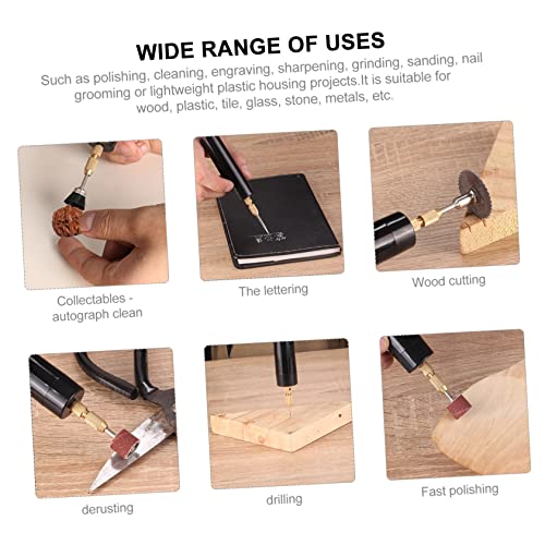 Gadpiparty 115 Peças Furadeira Elétrica Mini Ferramenta Rotativa Joias Para Unhas Taladros Inalambri