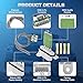 A-NAFTULY 973-434 HVAC Blower Motor Resistor Kit Compatible with 2004-2012 Chevy Colorado, 2004-2012 GMC Canyon, 2003-2006 Chevy SSR Replaces 15218254