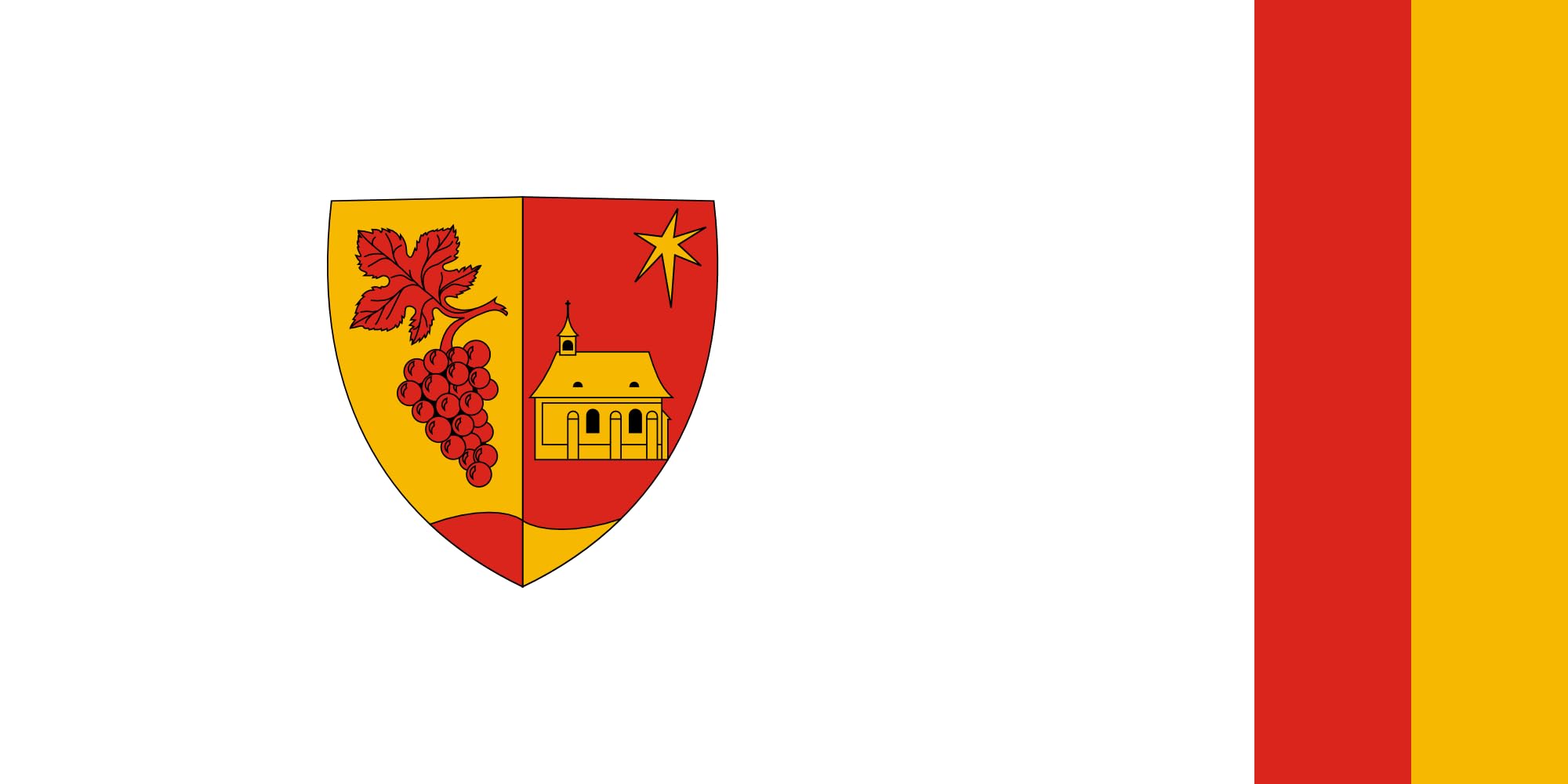 Drapeau Large Abaújalpár pavillon extérieur grand mât résistant