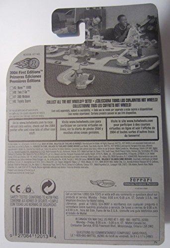 Hot Wheels Mattel 2004 First Editions 1:64 Scale Tooned 360 Modena miniatura 3