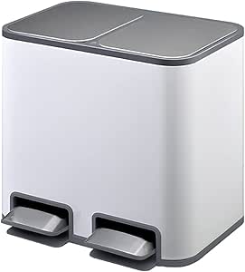 Pedale Metallico Per Bidone Della Spazzatura | Attivatore A Piede Per Cestini Esterni - Foto 4