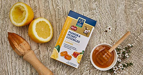 Manuka Health, MGO 400+ Manuka Honey Lozenges with Lemon, 15 lozenges, 2.66 oz