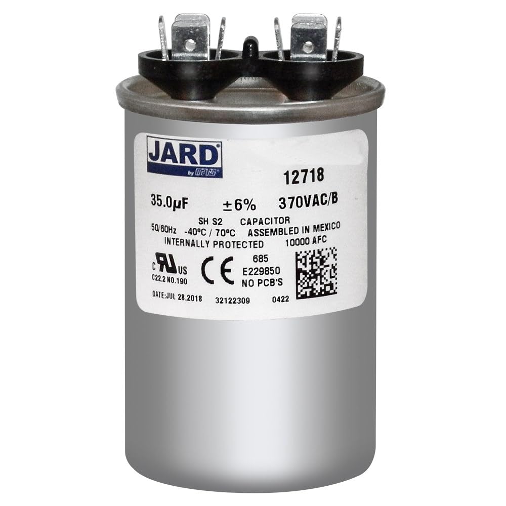 35 uF x 370 VAC Round Run Capacitor by JARD # 12718 : Amazon.ca