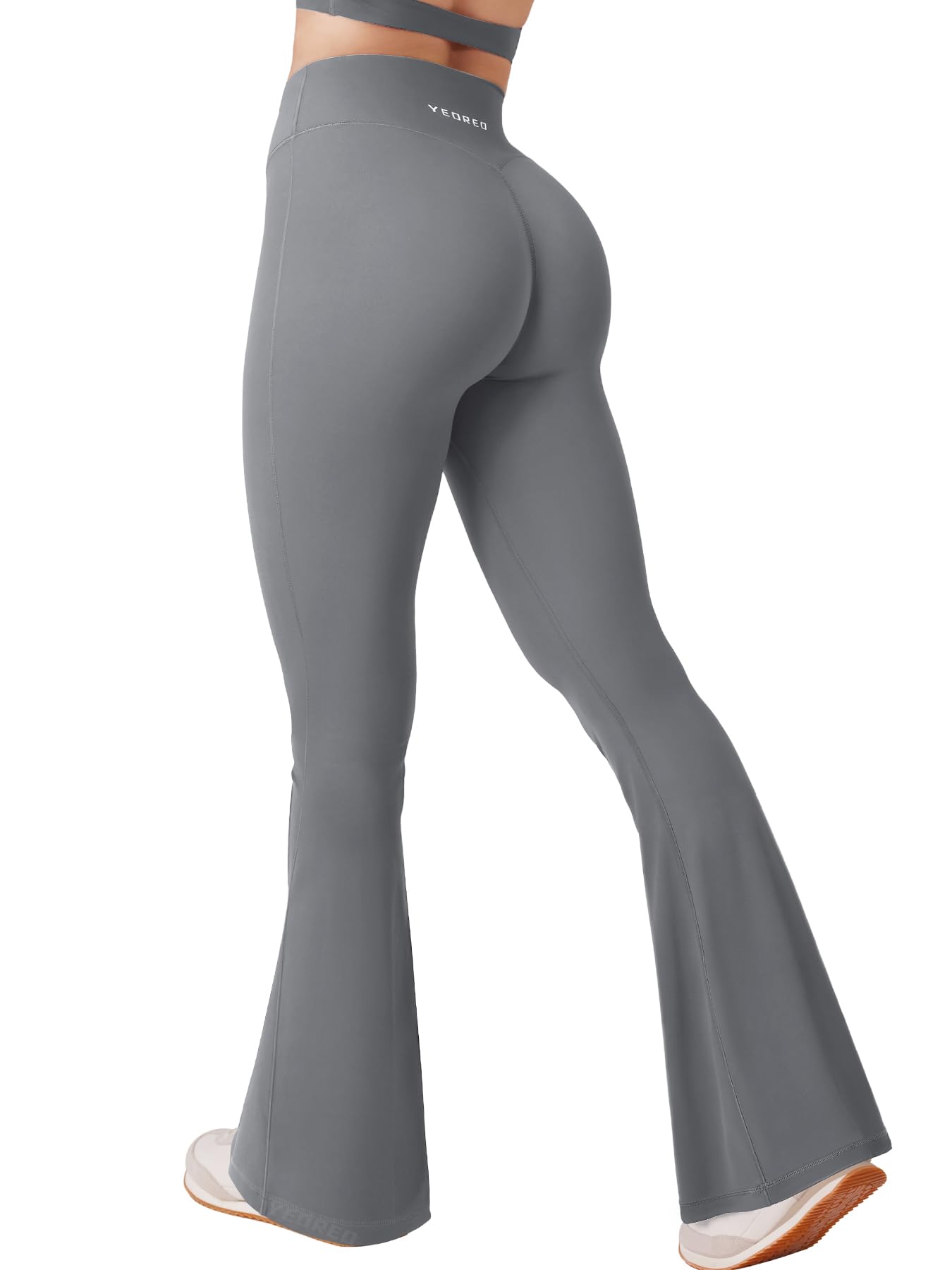 YEOREO Women's Baverly Workout Flare Leggings