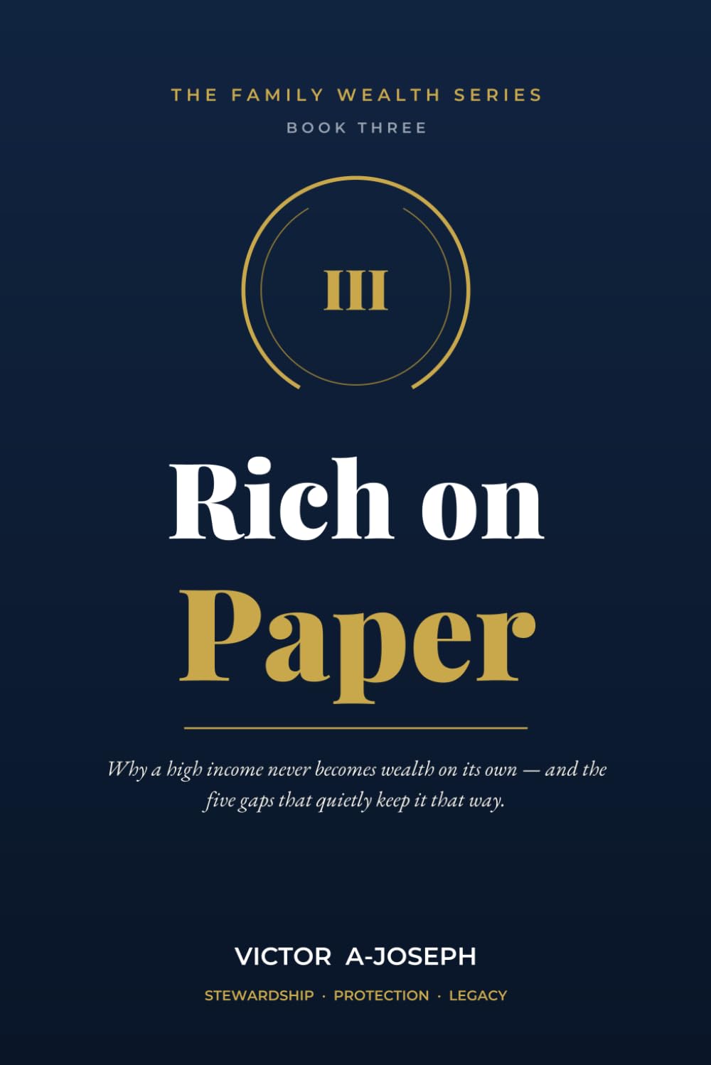 Rich on Paper: Why a high income never becomes wealth on its own (THE FAMILY WEALTH SERIES)