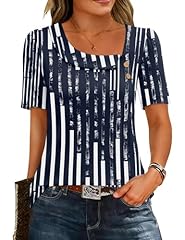 Navy Blue and White Stripes