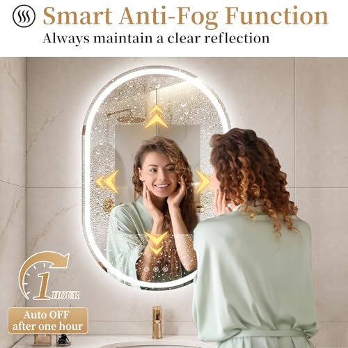 Luxury Bathroom Vanity with LED Mirror