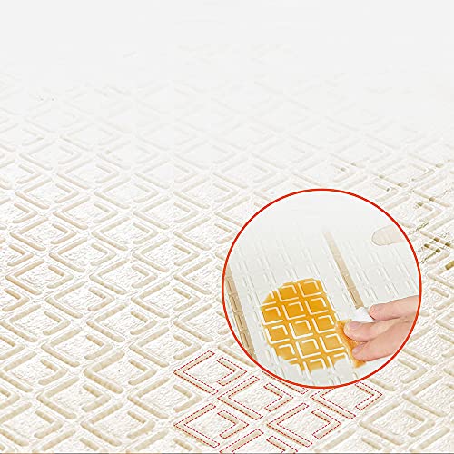 PUCHIKA Baby speelmat, kruipmat, XPE-materiaal, dubbelzijdig, opvouwbaar, vloermat voor baby's, waterdicht, vrij van… - Afbeelding 3