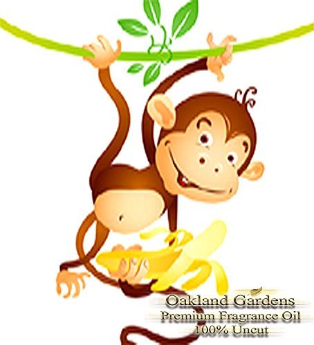 MONKEY FARTS Fragrance Oil - A unique blend of bananas, fresh grapefruit, with strawberries, kiwi, bubble gum and a touch of vanilla. A favorite for children's soap - By Oakland Gardens