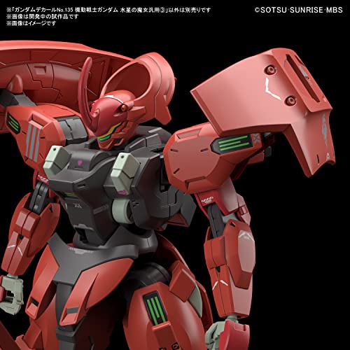 Image of Bandai Hobby - Mobile Suit Gundam The Witch from Mercury - GD-135 Mobile Suit Gundam The Witch from Mercury Multiuse 3, Bandai Spirits Water Slide Decals
