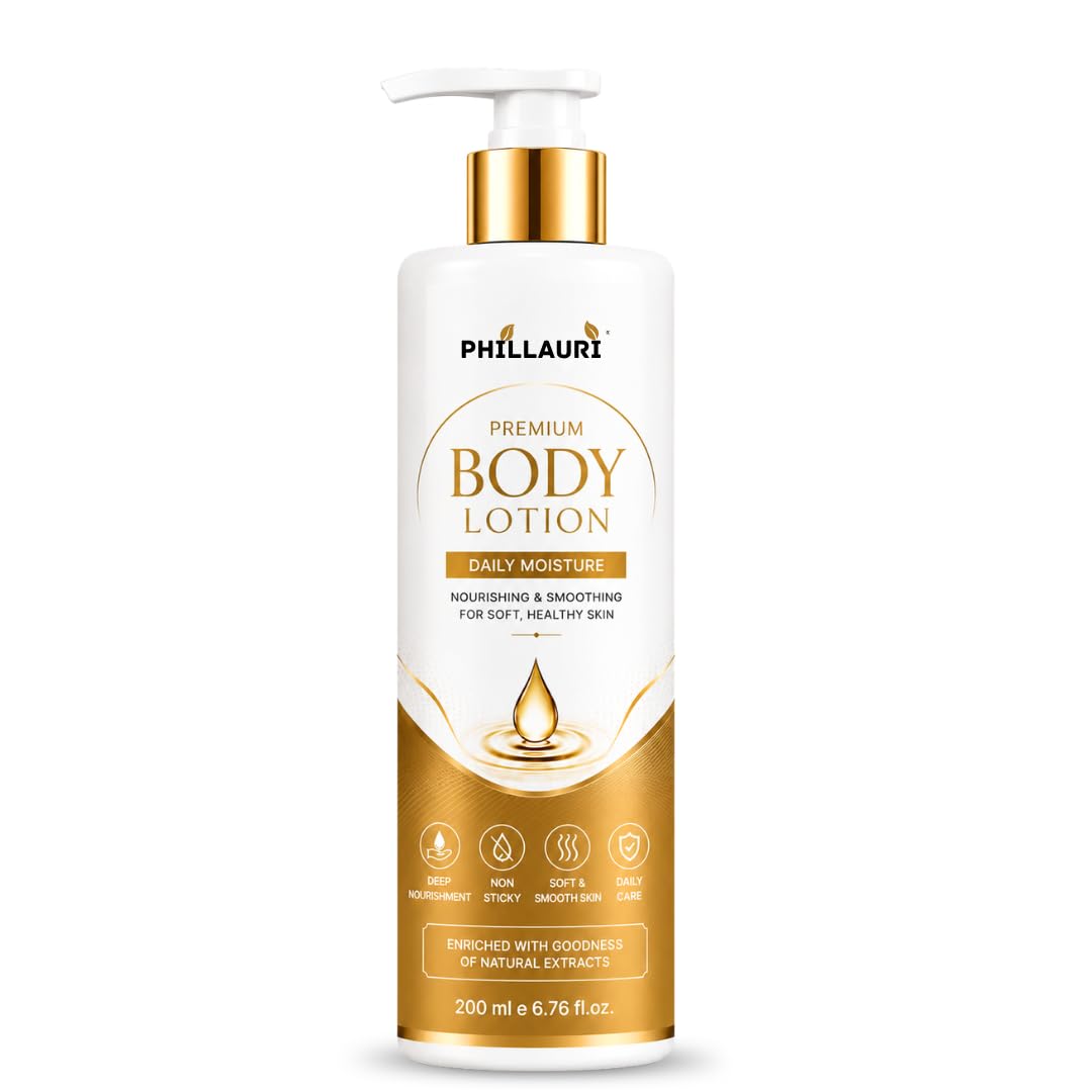 Premium Body Lotion for Men & Women | Daily Moisturizing Body Lotion | Lightweight Non-Greasy Formula | Soft & Smooth Skin | Suitable for All Skin Types | 200 ml (Pack 1)-image-43