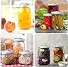 48Pcs- Regular Mouth Canning Lids for Ball, Kerr Jars - Split-Type Metal Mason Jar Lids for Canning - Food Grade Material, 100% Fit & Airtight for Regular Mouth Jars #5