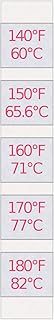 5-Temp Thermolabel Classic 140-180Â°F Temperature Label Pack of 16 Labels