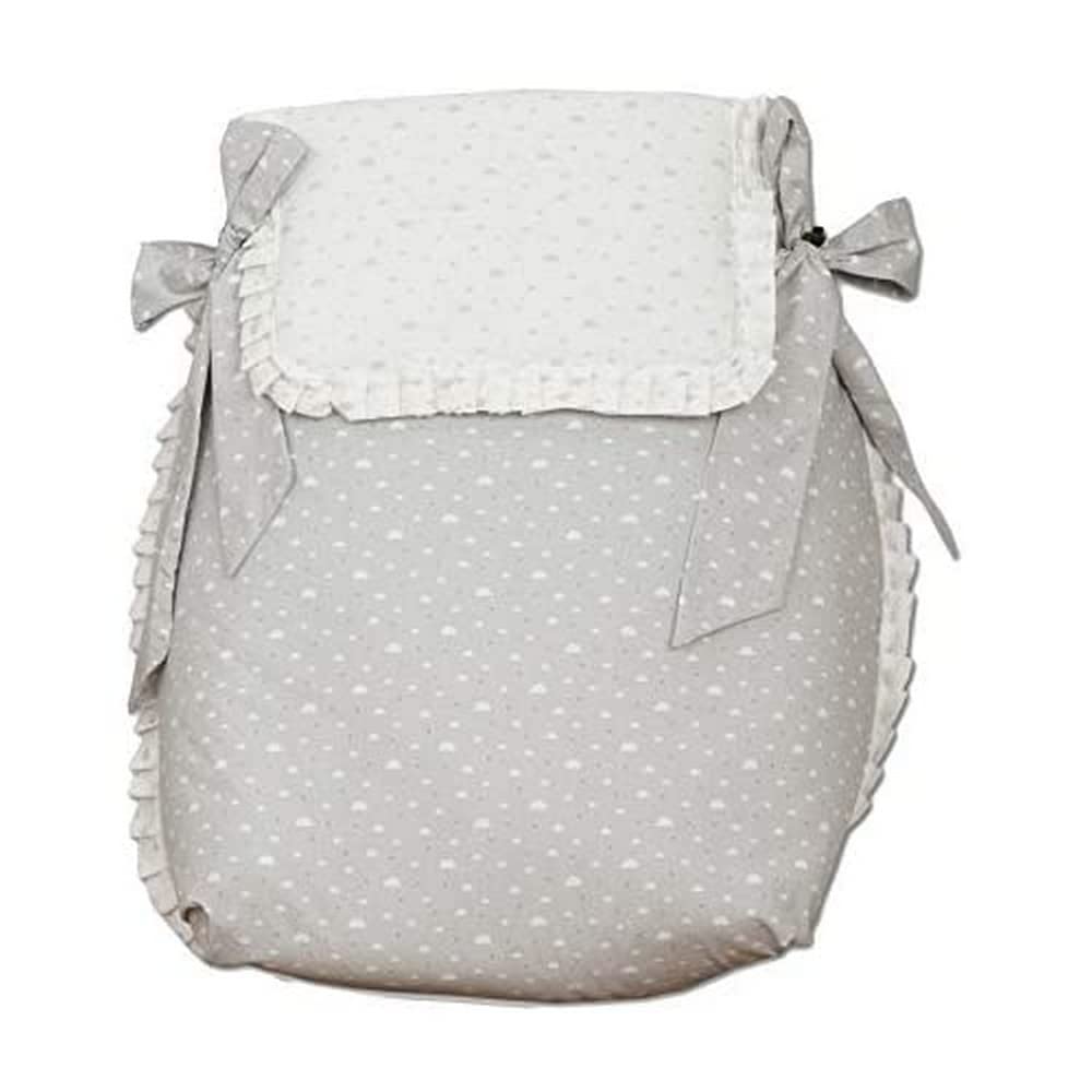 Couvre-lit Bugaboo Cloud babyline gris lit bébé unisexe couverture douce et respirante - 2