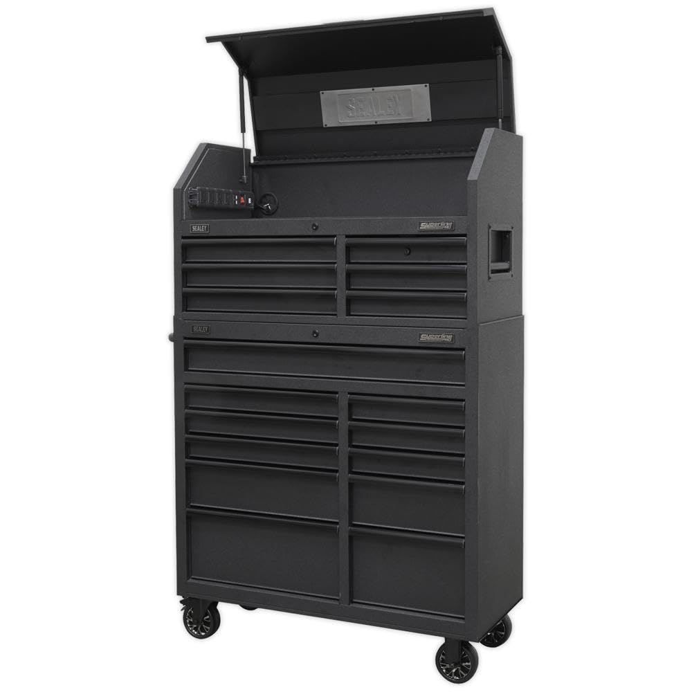 Sealey AP41BESTACK 17 Drawer Tool Chest Combination Soft Close Drawers with Power Bar