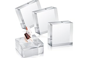 Vicenpal 4-Piece Acrylic Display Block: Showcase Your Prized Possessions