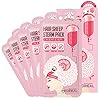 Mediheal Hair Sheep Steam Pack 5 Sheets, Hair Mask for Intense Hair Repair for Damaged and Rough Hair, steaming hair mask for All Hair Types for At-Home Spa Experience
