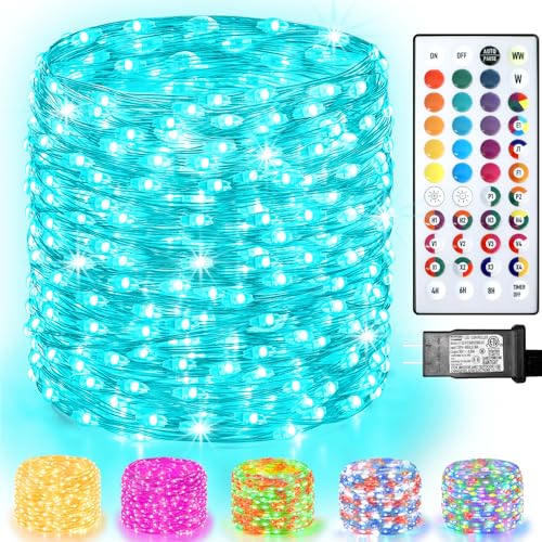 Lovelite 400 LED Christmas Fairy Lights Color Changing, 131 FT 35 Colors String Lights with Remote...
