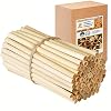 BEESI 95x nesthulzen 14 cm lang voor insectenhotel van riet I diameter 4-7 mm incl. e-book I voor bijenhotel nesthulp I nestbuizen voor wilde bijen