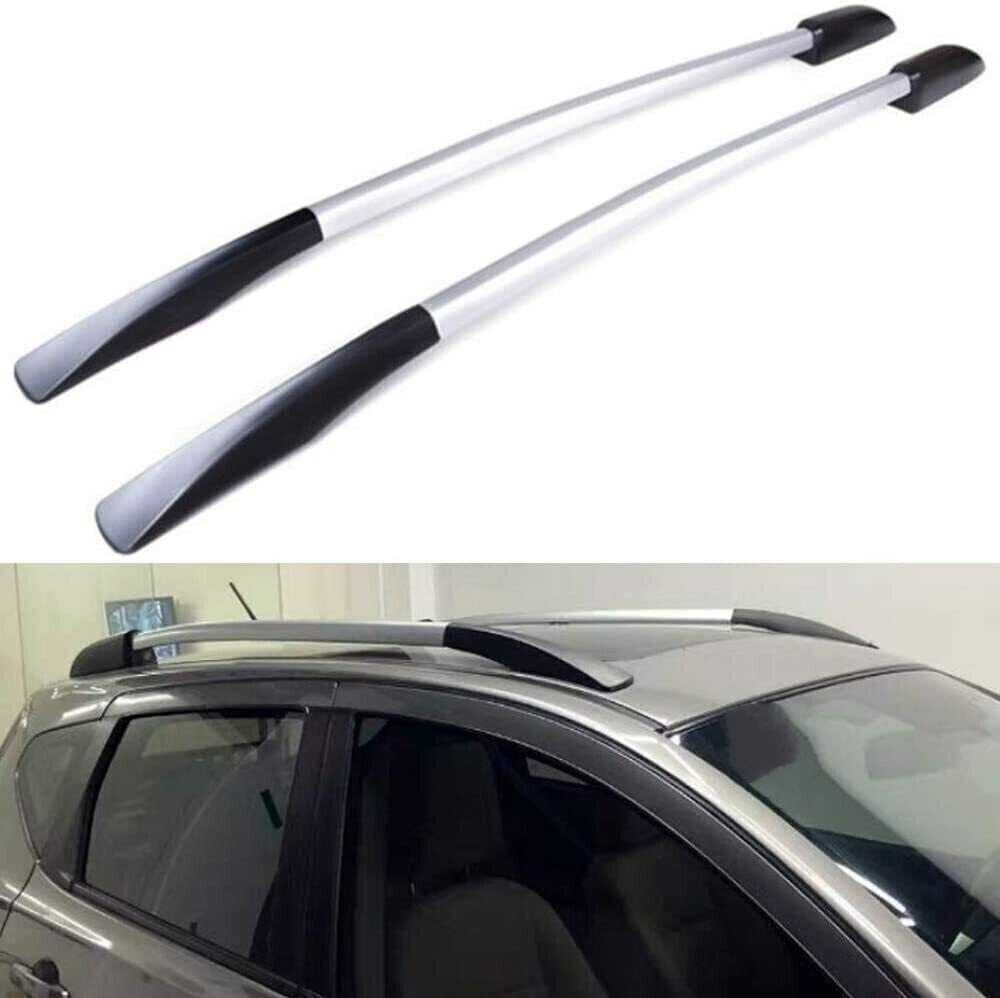 Kosz bagażowy dachowy Pasuje Do Nissan Qashqai J10 2007-2013 Bagażnik Dachowy Samochodu Szyny Bar Bagażowe Relingi Boczne Górne Stojaki Szyna Belka dachowa