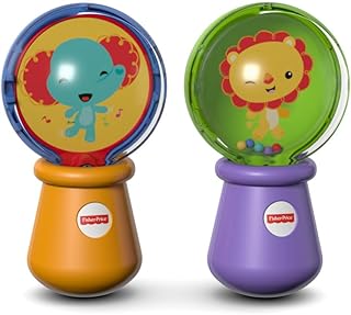 Maracas Divertidas Fisher Price, Mattel, Verde