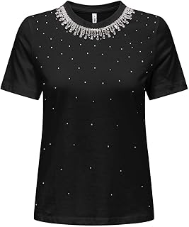ONLY Women's Julia Embellisment Top