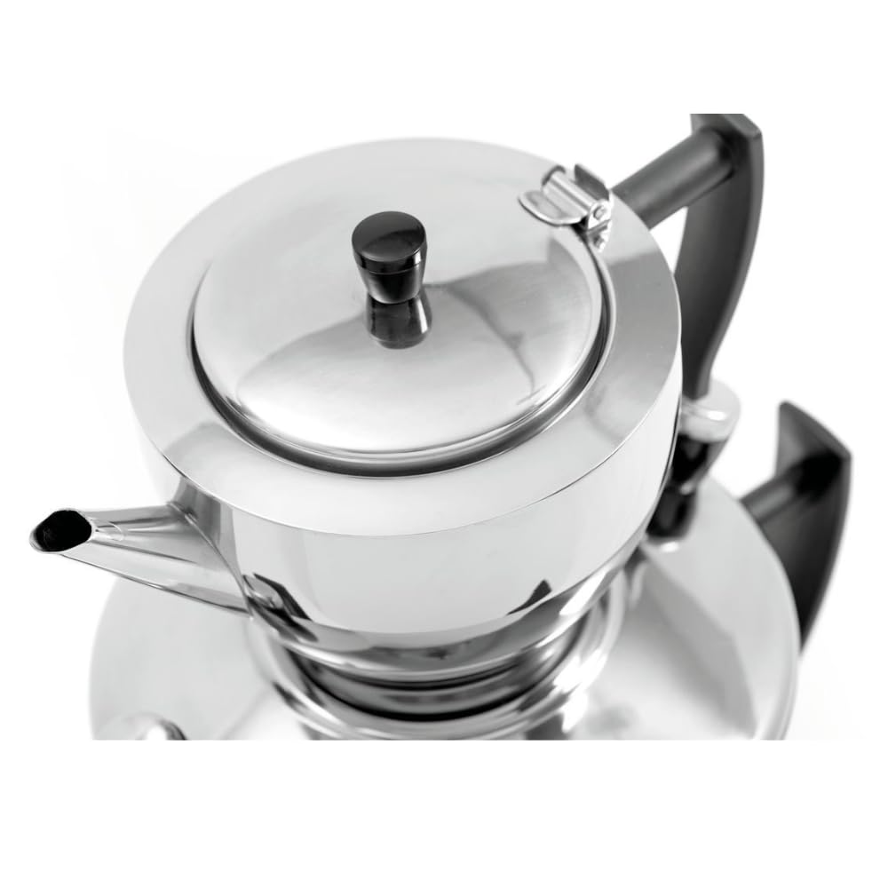MBH - Samovar industrial 3L con Tetera de Acero Inoxidable. Hervidor de agua profesional para hostelería.