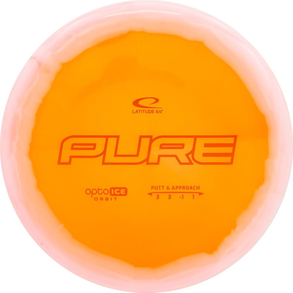 Dynamic Discs Latitude 64 Opto Ice Orbit Pure Putter Golf Disc - Colors Will Vary